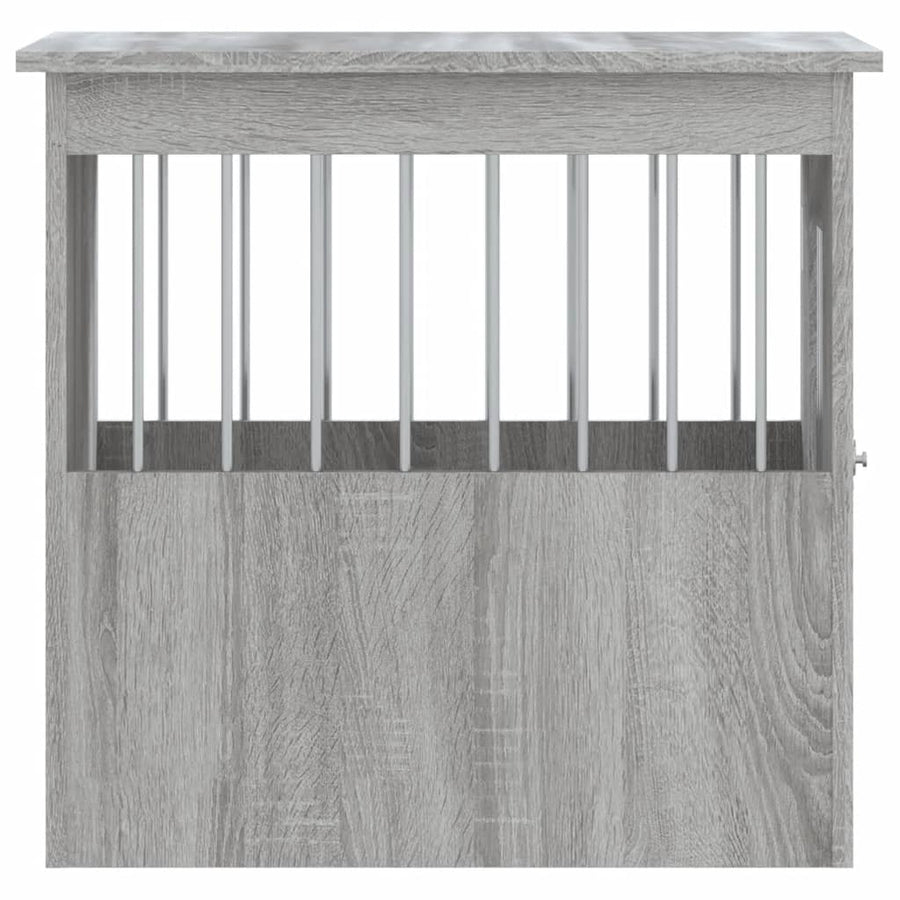 Hondenbench Bewerkt Hout 45 x 62 x 59 cm Grijs sonoma