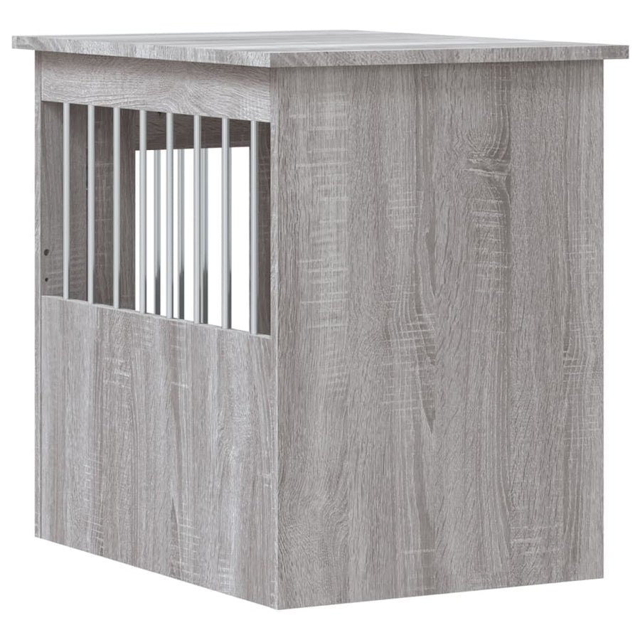 Hondenbench Bewerkt Hout 45 x 62 x 59 cm Grijs sonoma