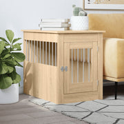 Hondenbench 55x80x68 cm bewerkt hout sonoma eiken