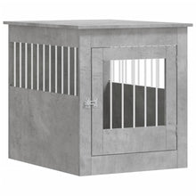 Hondenbench 64,5X80X71 Cm Bewerkt Hout 64.5 x 80 x 71 cm Betongrijs