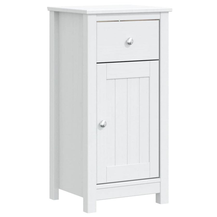 Badkamermeubelset Berg Massief Grenenhout 3 40 x 34 x 80 cm Wit