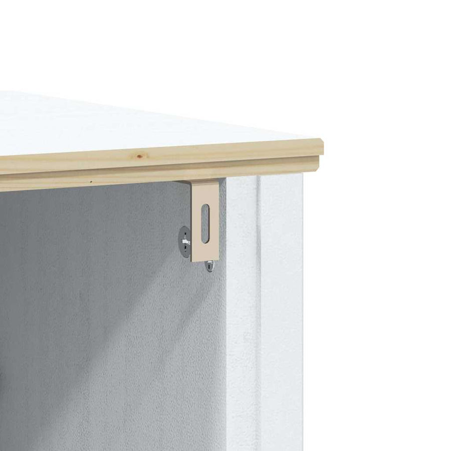 Badkamermeubelset Berg Massief Grenenhout 3 40 x 34 x 80 cm Wit