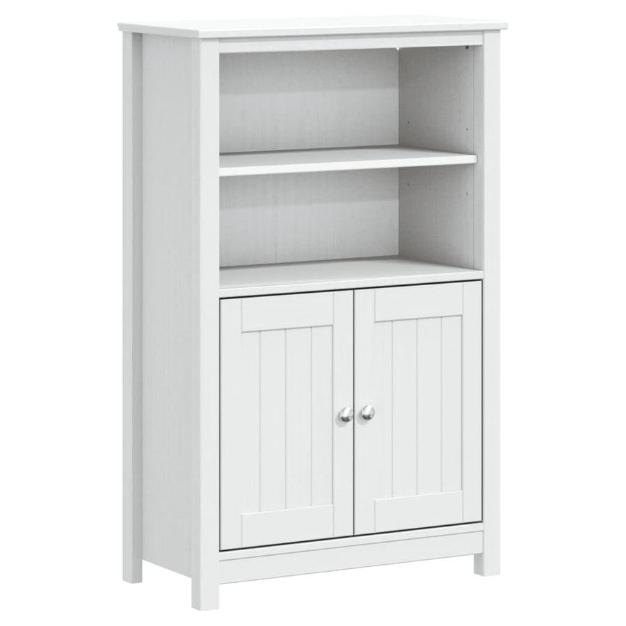 Badkamermeubelset Berg Massief Grenenhout Wit 3 69.5 x 34 x 110 cm