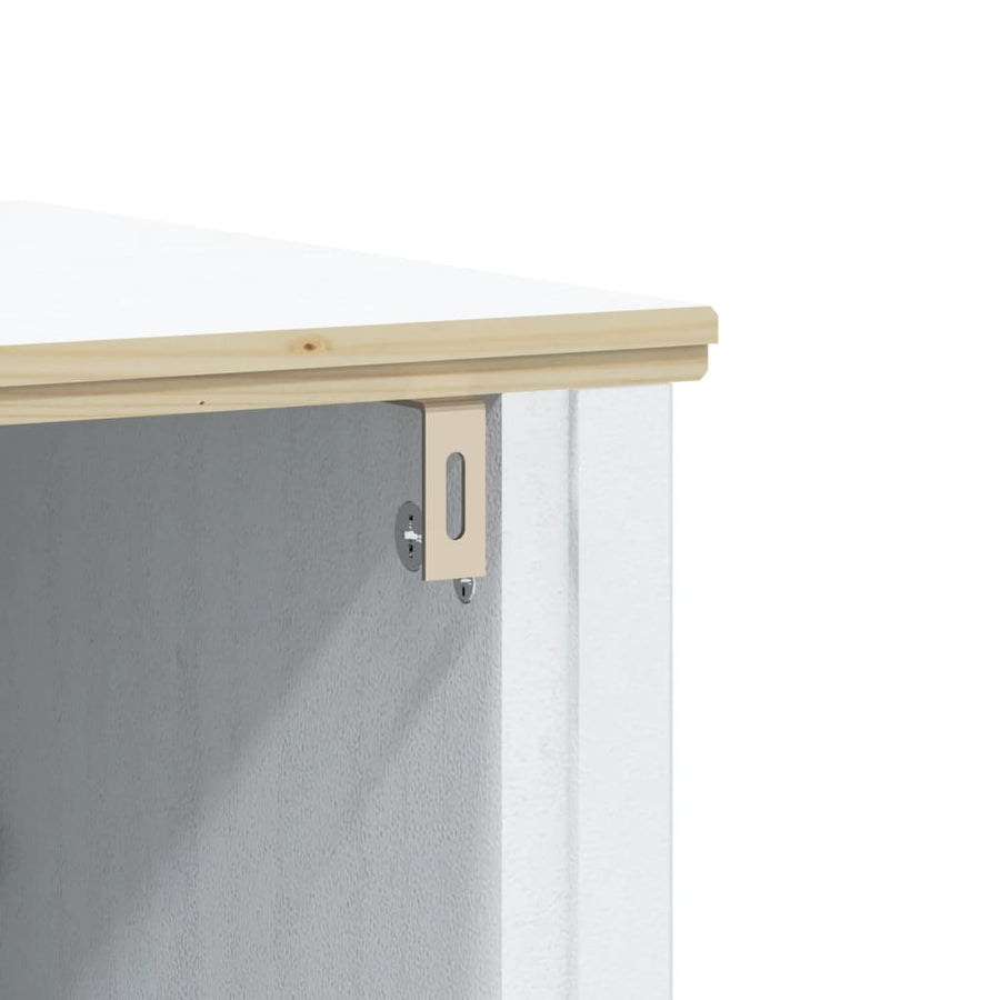 Badkamermeubelset Berg Massief Grenenhout 3 40 x 27 x 71.5 cm Wit
