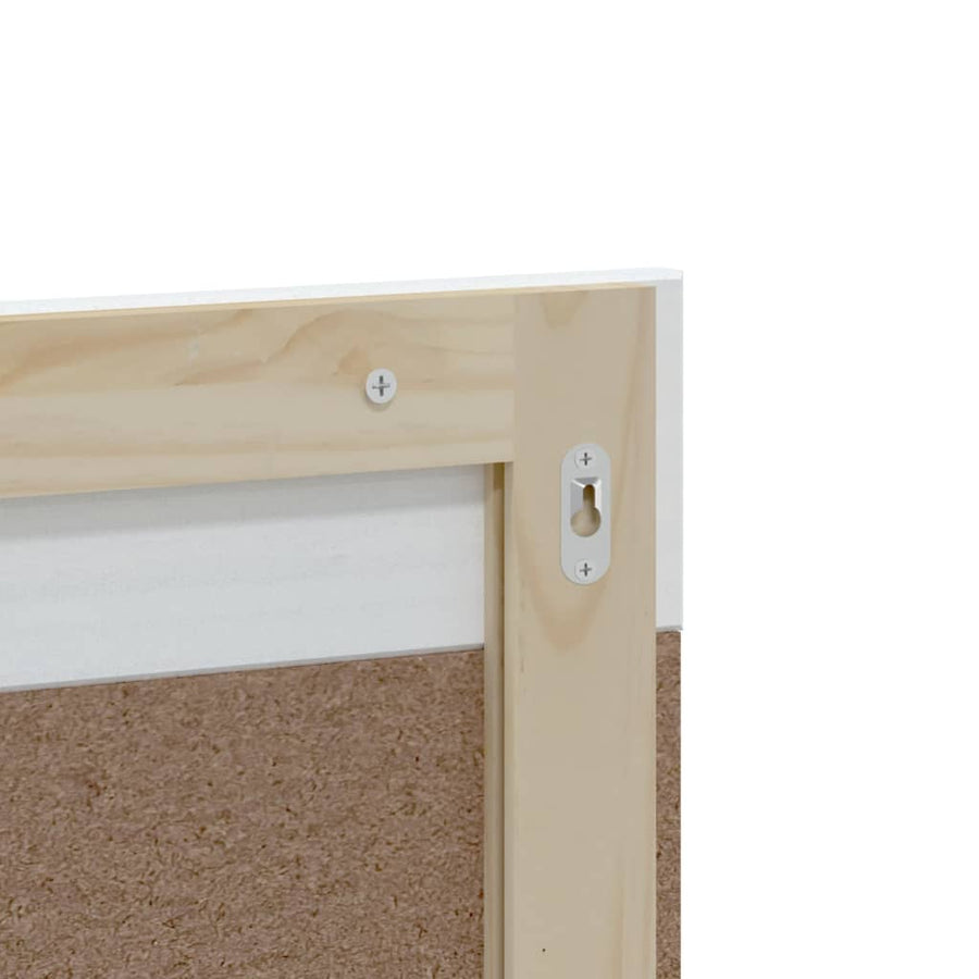 Badkamermeubelset Berg Massief Grenenhout 3 40 x 27 x 71.5 cm Wit