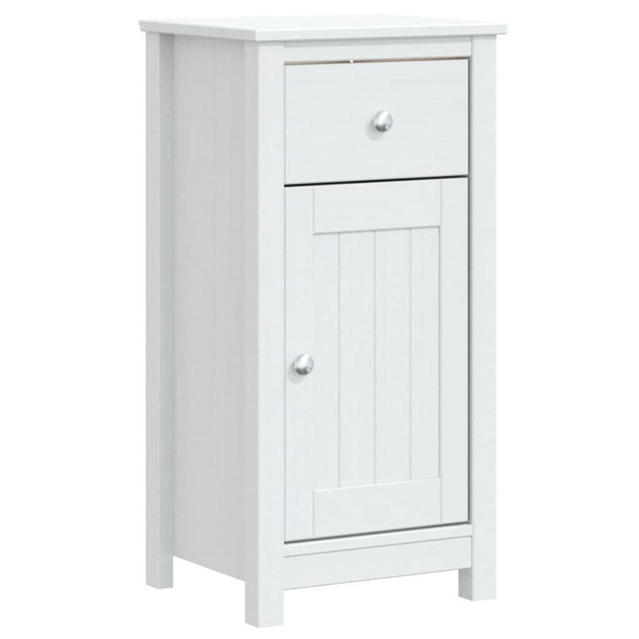 Badkamermeubelset Berg Massief Grenenhout 4 40 x 34 x 80 cm Wit