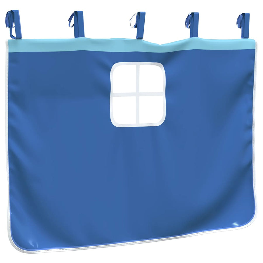 Gordijnen Voor Hoogslaper Met Tunnel En Toren Blauw