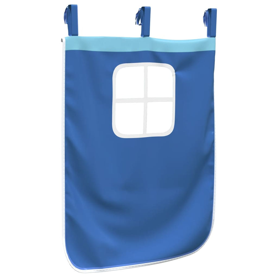 Gordijnen Voor Hoogslaper Met Tunnel En Toren Blauw