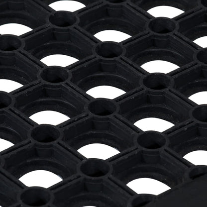 Trapmatten 10 St 25X75 Cm Rubber