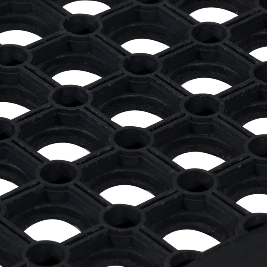 Trapmatten 10 St 25X75 Cm Rubber