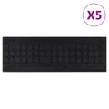 Trapmatten 5 st 25x75 cm rubber
