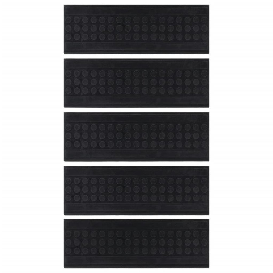 Trapmatten 5 St 25X75 Cm Rubber