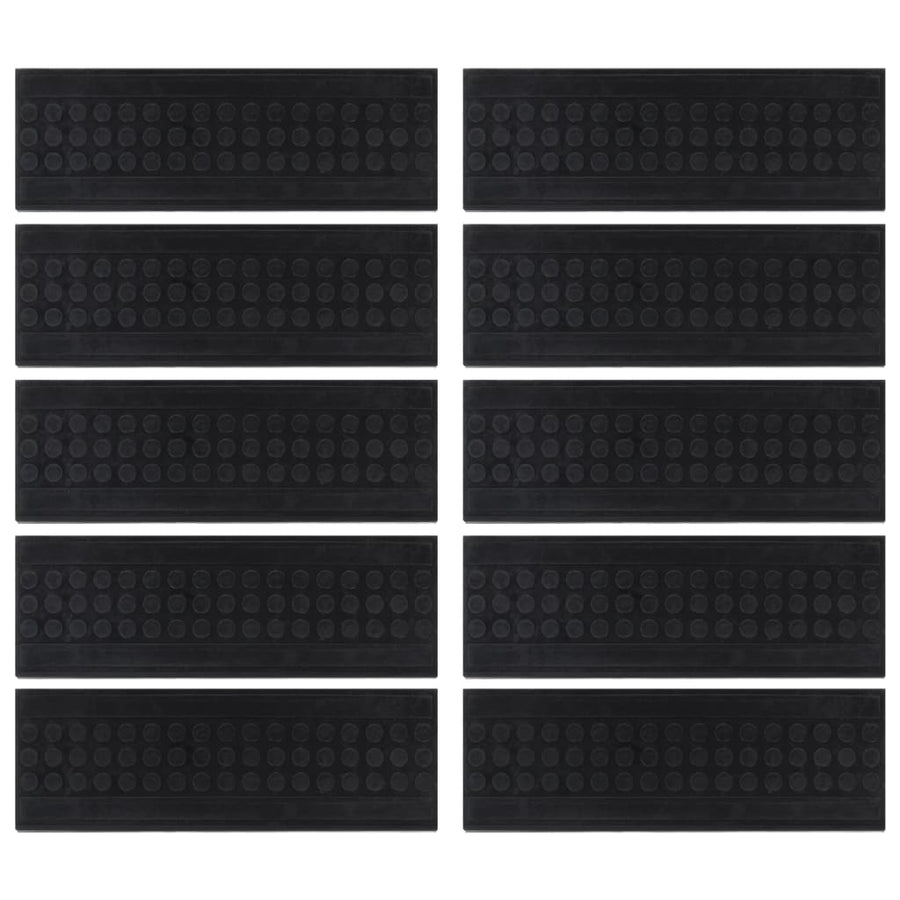 Trapmatten 10 St 25X75 Cm Rubber