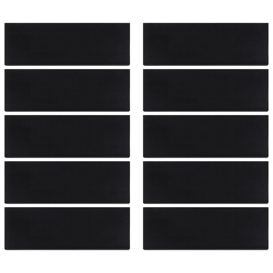 Trapmatten 10 St 25X75 Cm Rubber