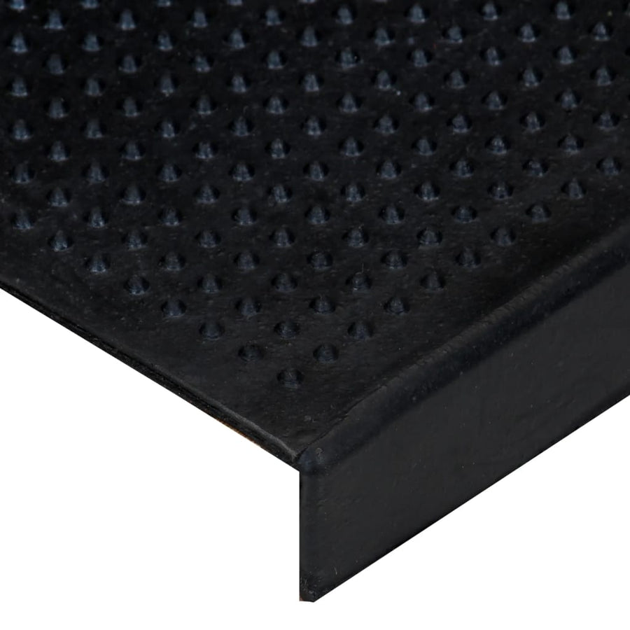Trapmatten 10 St 25X75 Cm Rubber