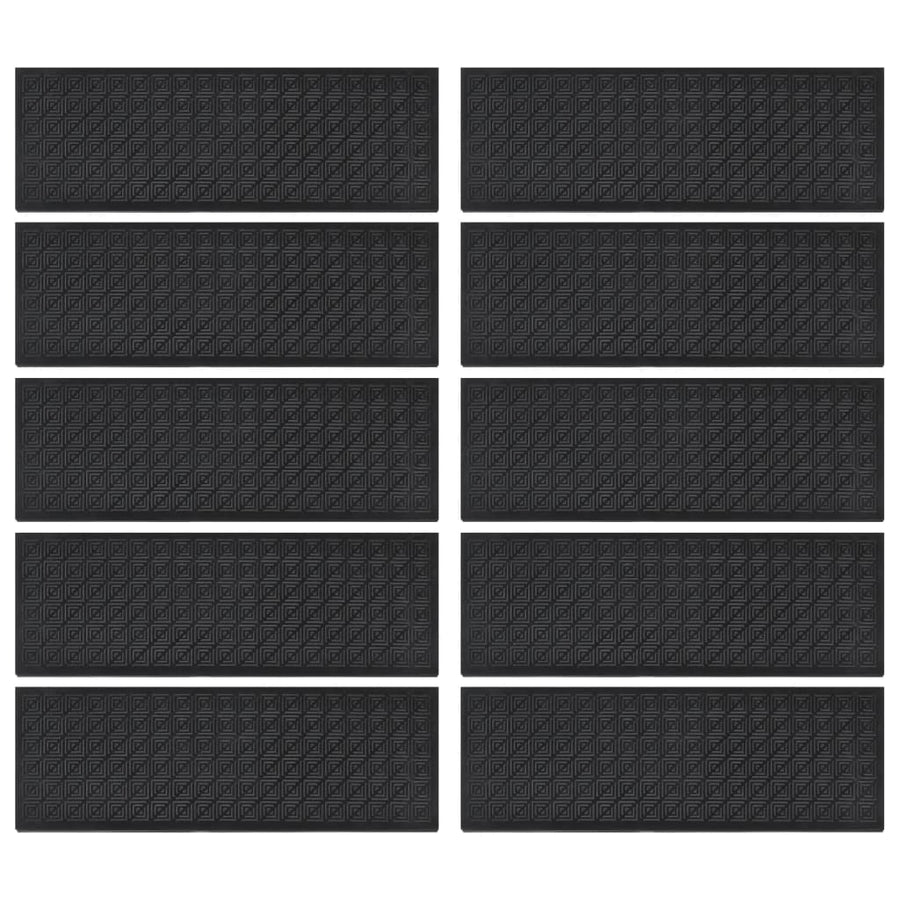 Trapmatten 10 St 25X75 Cm Rubber