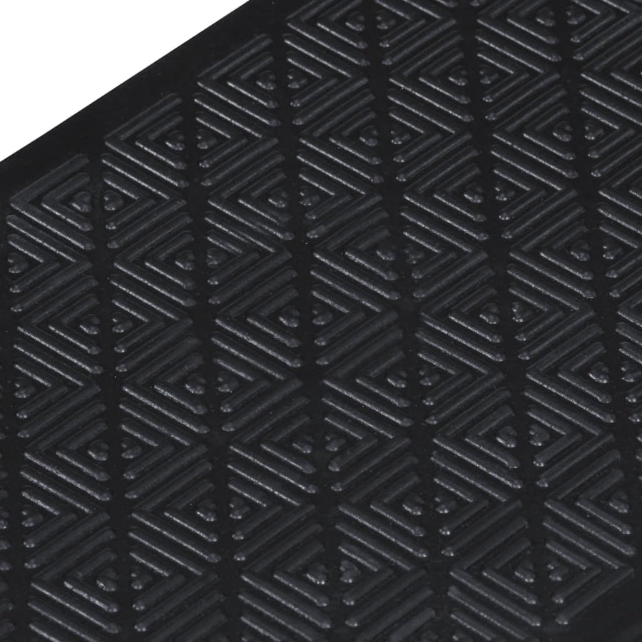 Trapmatten 10 St 25X75 Cm Rubber
