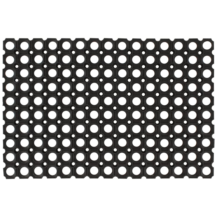 Deurmat Rechthoekig 40X60 Cm Rubber 1 16 mm/40 x 60 cm
