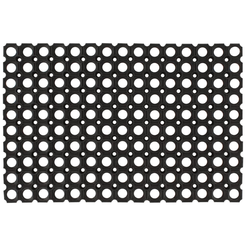 Deurmat rechthoekig 60x80 cm rubber