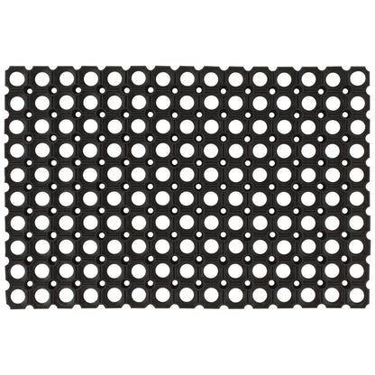 Deurmat rechthoekig 60x80 cm rubber