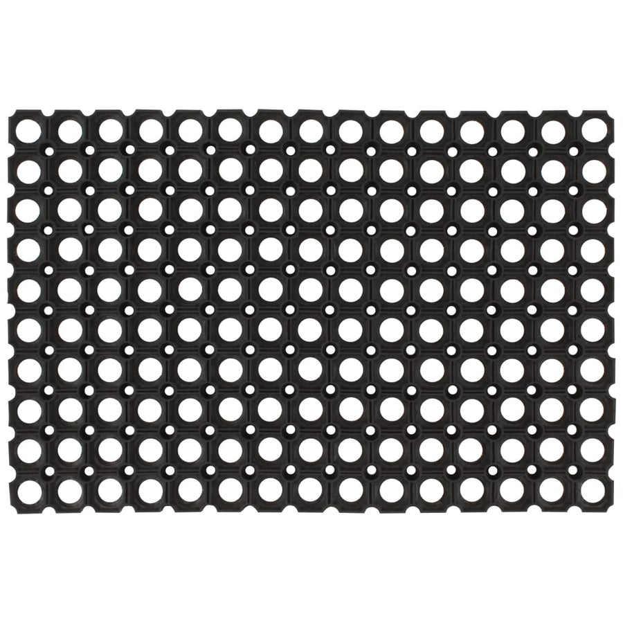 Deurmat rechthoekig 60x80 cm rubber