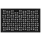 Doormat rectangular 45x75 cm rubber