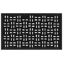 Deurmat Rechthoekig 45X75 Cm Rubber
