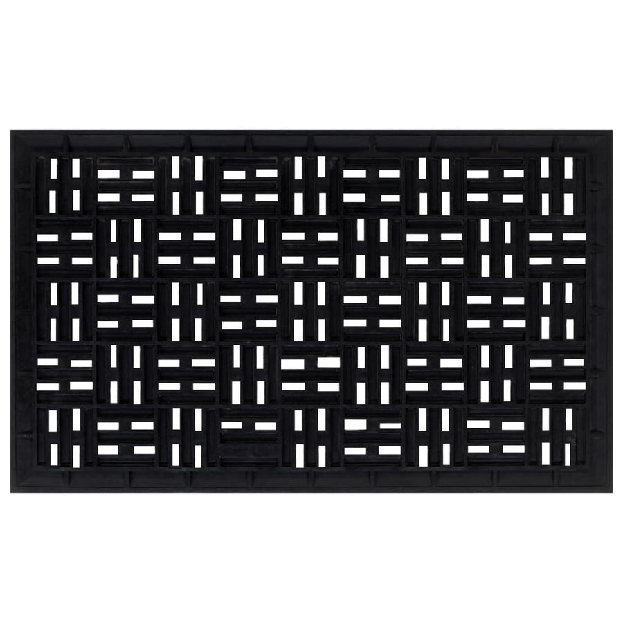 Deurmat Rechthoekig 45X75 Cm Rubber