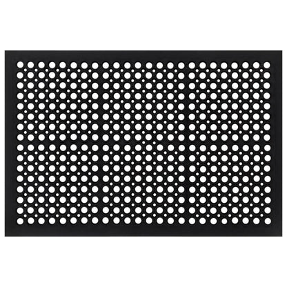 Deurmat Rechthoekig 60X90 Cm Rubber