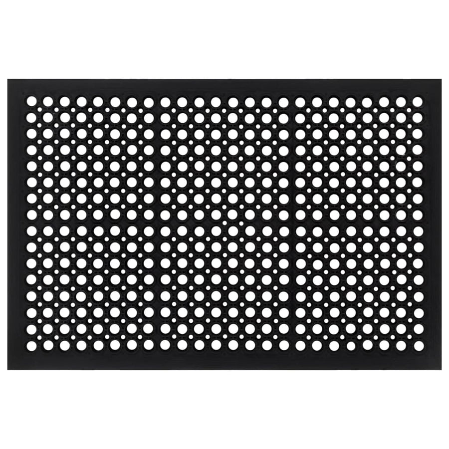 Deurmat Rechthoekig 60X90 Cm Rubber