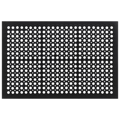 Deurmat Rechthoekig 60X90 Cm Rubber