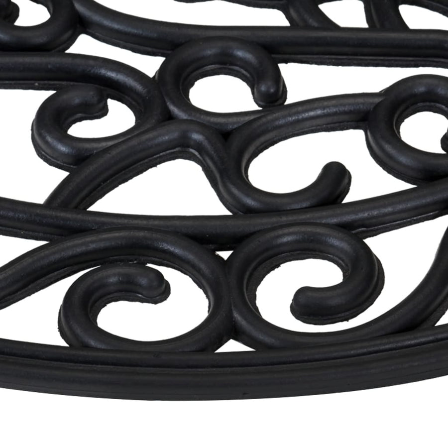 Deurmat Halfrond 45X75 Cm Rubber