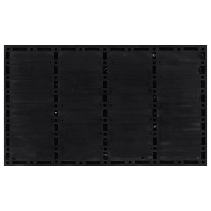 Deurmat Rechthoekig 45X75 Cm Rubber En Kokosvezel