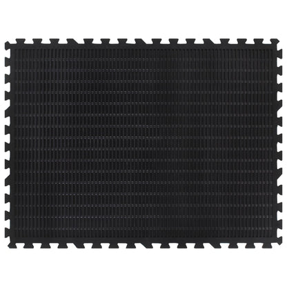 Rubbertegel 12 Mm 90X120 Cm Zwart