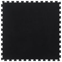 Rubbertegel 12 mm 100x100 cm zwart