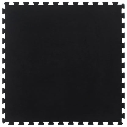 Rubbertegel 12 mm 100x100 cm zwart