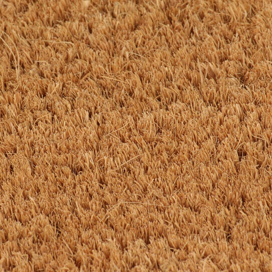 Deurmat Halfrond Getufte Kokosvezel 40 x 60 cm