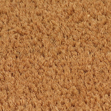 Deurmat 50x80 cm getufte kokosvezel naturel