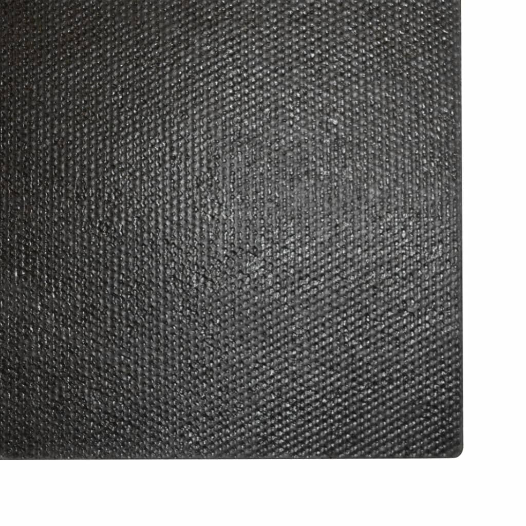 Deurmat 50x80 cm getufte kokosvezel naturel