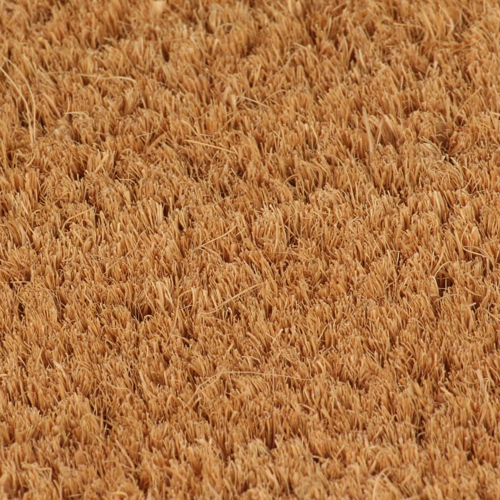 Deurmat 65X100 Cm Getufte Kokosvezel Naturel