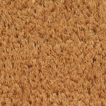 Deurmat 65X100 Cm Getufte Kokosvezel Naturel