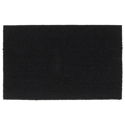 Deurmat 50X80 Cm Getufte Kokosvezel Zwart