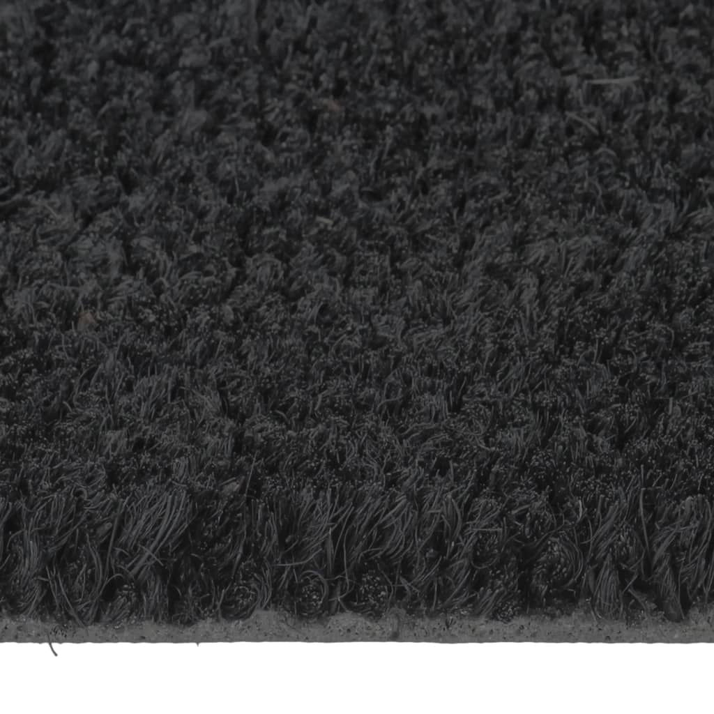 Deurmat Halfrond Getufte Kokosvezel 60 x 90 cm