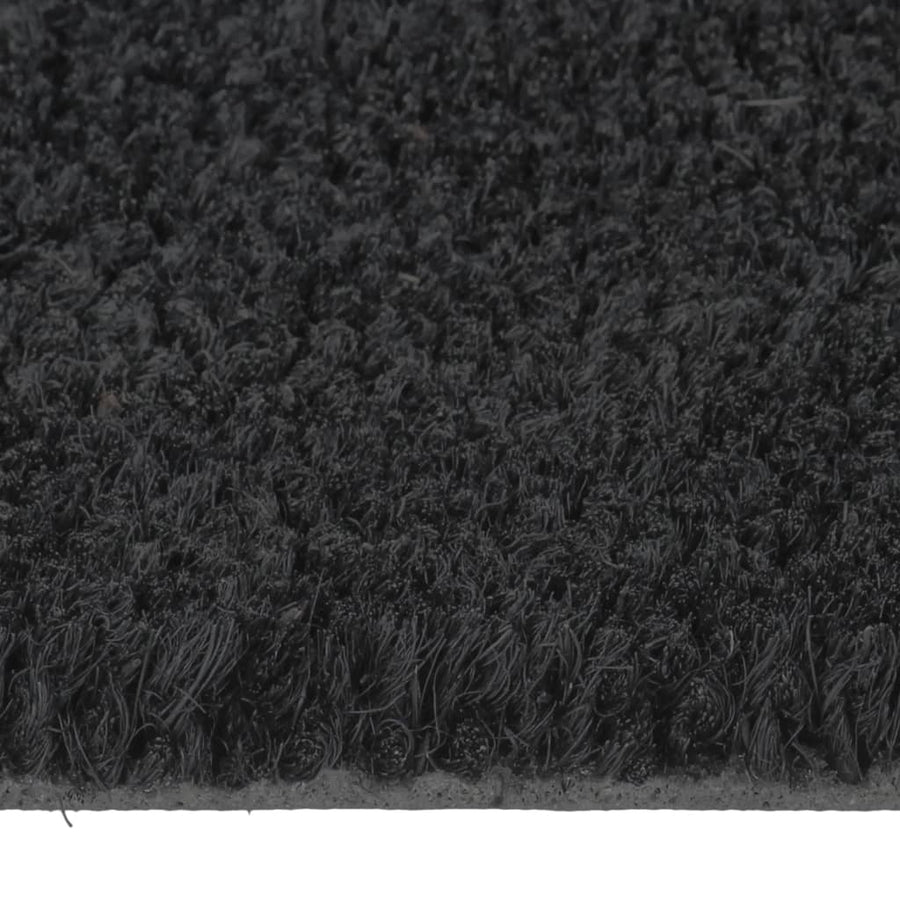 Deurmat Halfrond Getufte Kokosvezel 60 x 90 cm