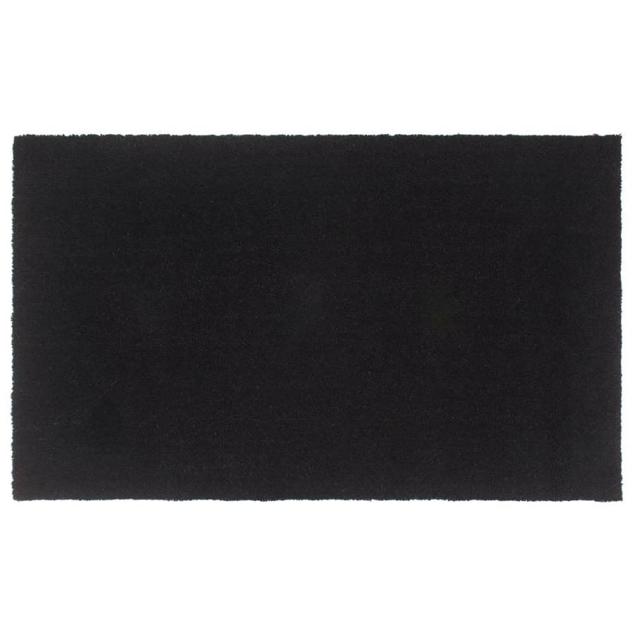 Deurmat 90X150 Cm Getufte Kokosvezel Zwart