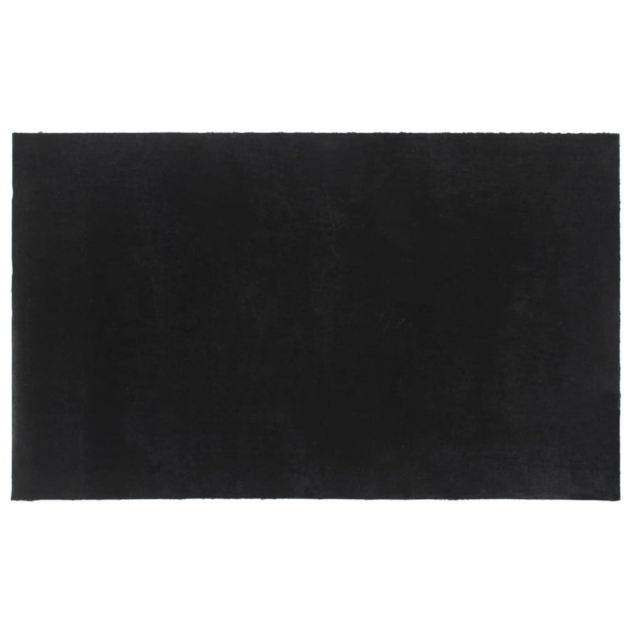 Deurmat 90X150 Cm Getufte Kokosvezel Zwart
