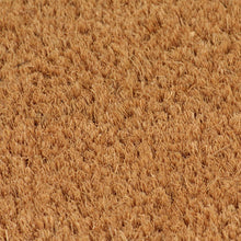 Deurmat Getufte Kokosvezel Naturel 1