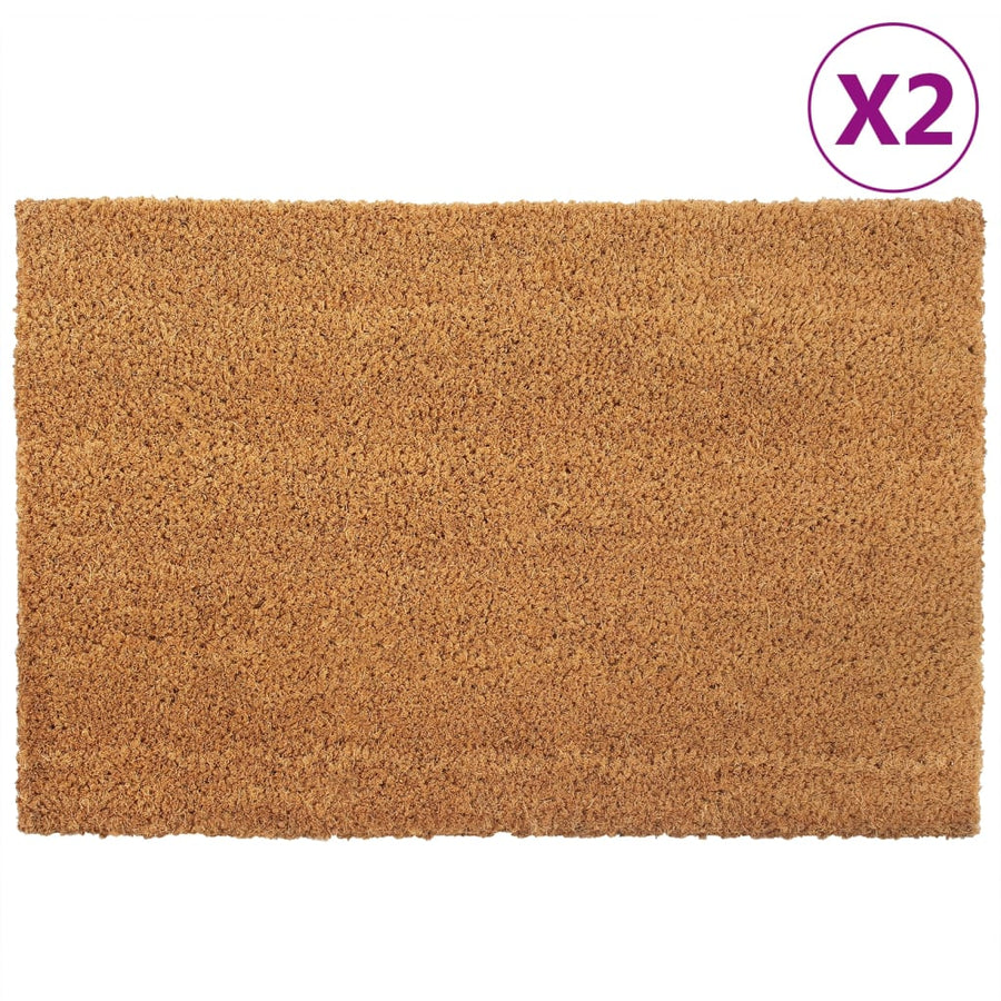 Deurmatten Getufte Kokosvezel Naturel 2