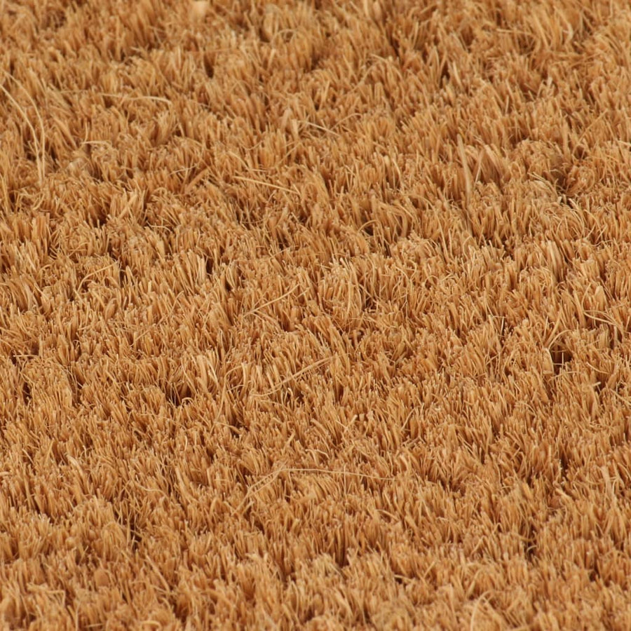 Deurmat 60X90 Cm Getufte Kokosvezel Naturel