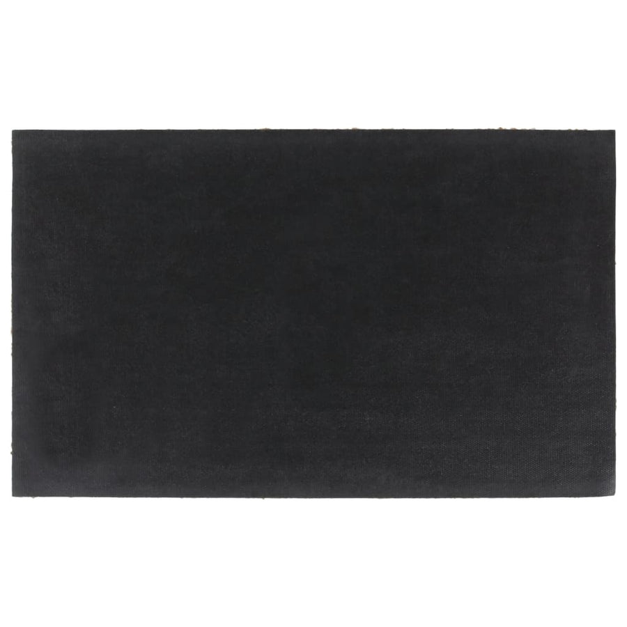 Deurmat 45X75 Cm Getufte Kokosvezel Naturel